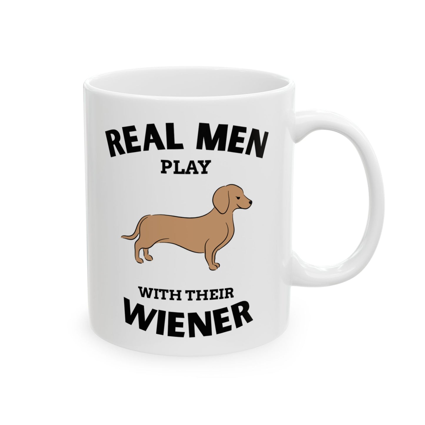 Wiener Play Mug - Ideal Gift for Coffee Lovers - Dudley’s Doggie Den