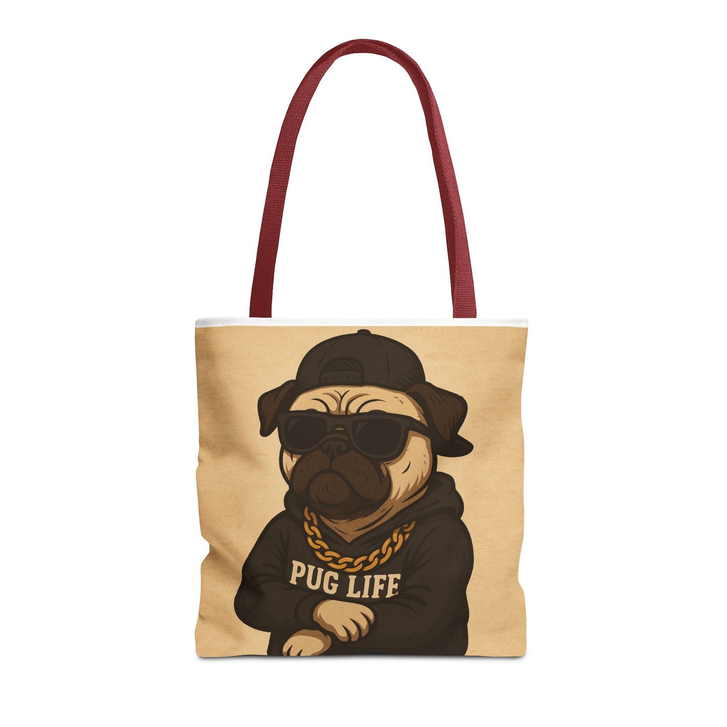 Cool Pug Life Tote Bag - Stylish Pet Lover's Accessory - Dudley’s Doggie Den