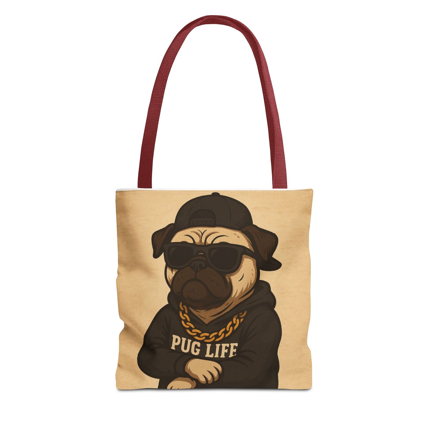 Cool Pug Life Tote Bag - Stylish Pet Lover's Accessory - Dudley’s Doggie Den