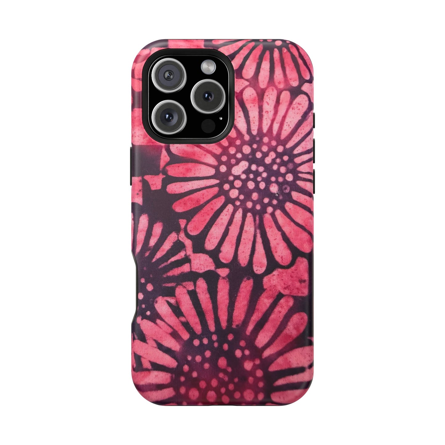 Floral Magnetic Tough Case for iPhone, Vibrant Flower Design, Unique Phone Cover, Trendy Gift for Her, Durable Protection - Dudley’s Doggie Den