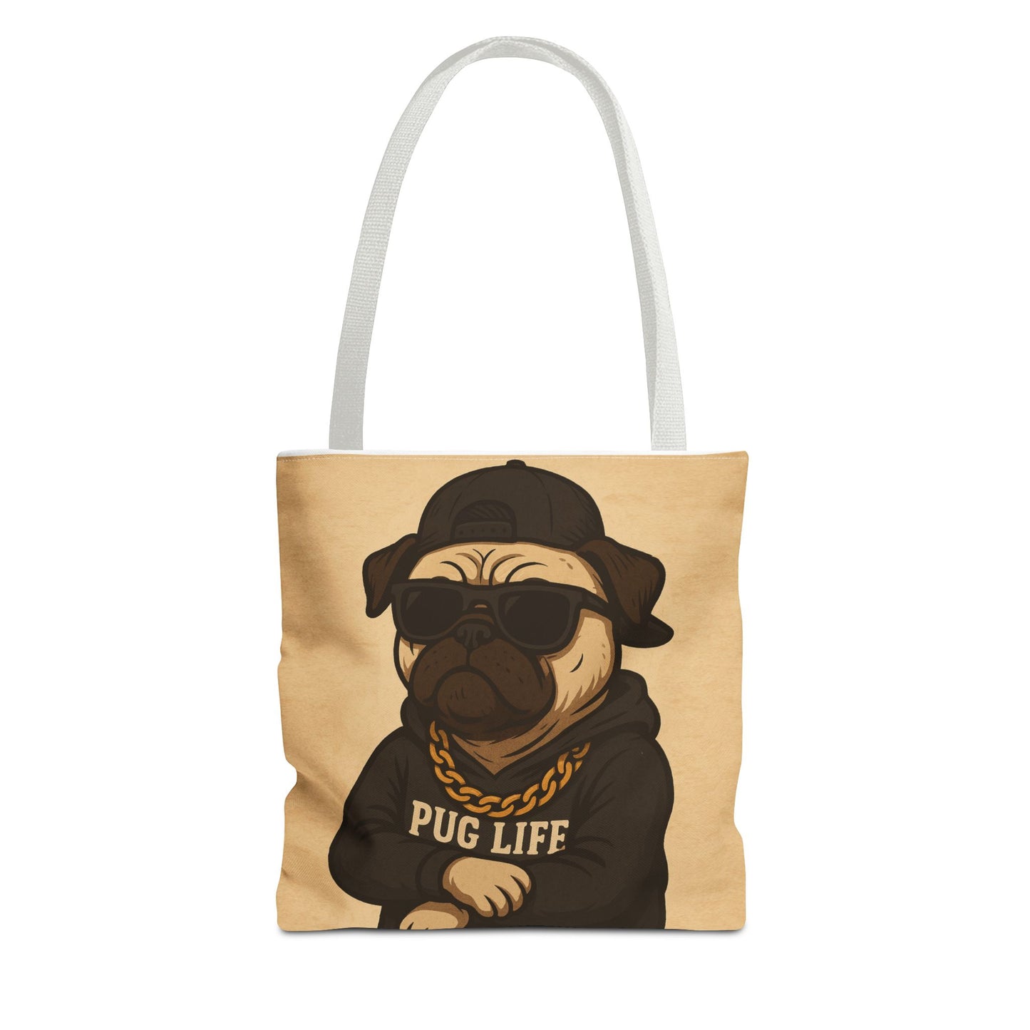 Cool Pug Life Tote Bag - Stylish Pet Lover's Accessory - Dudley’s Doggie Den