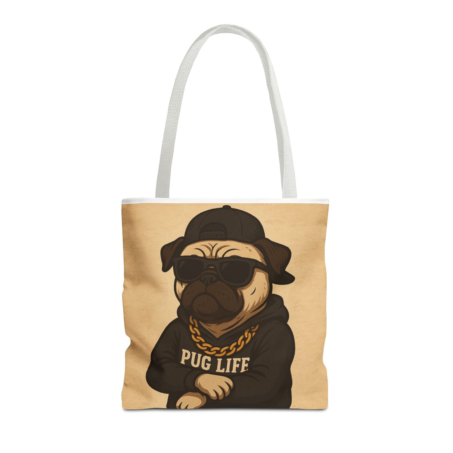 Cool Pug Life Tote Bag - Stylish Pet Lover's Accessory - Dudley’s Doggie Den