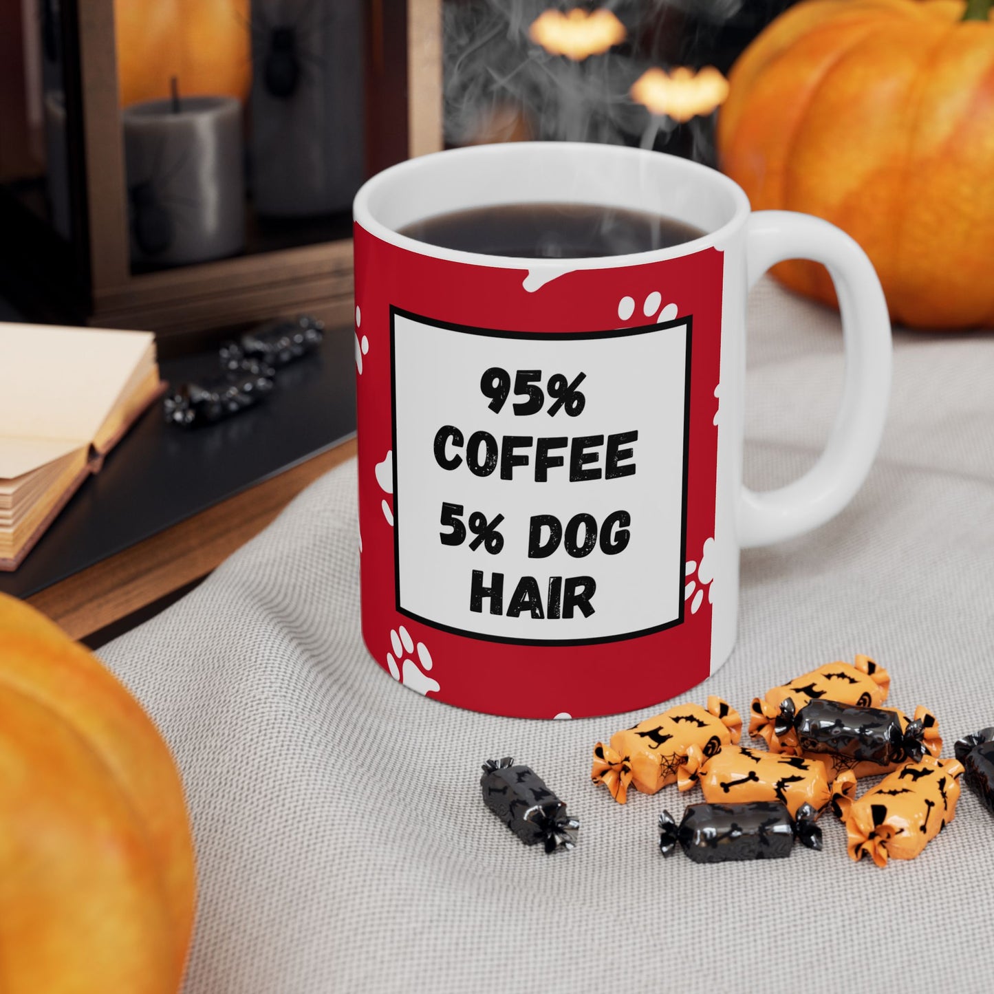 Dog Hair Ceramic Mug - Ideal Gift for Coffee Lovers - Dudley’s Doggie Den