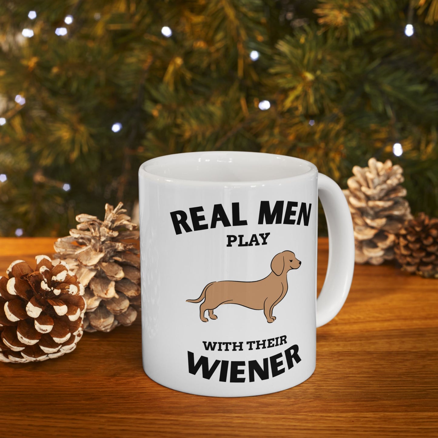 Wiener Play Mug - Ideal Gift for Coffee Lovers - Dudley’s Doggie Den