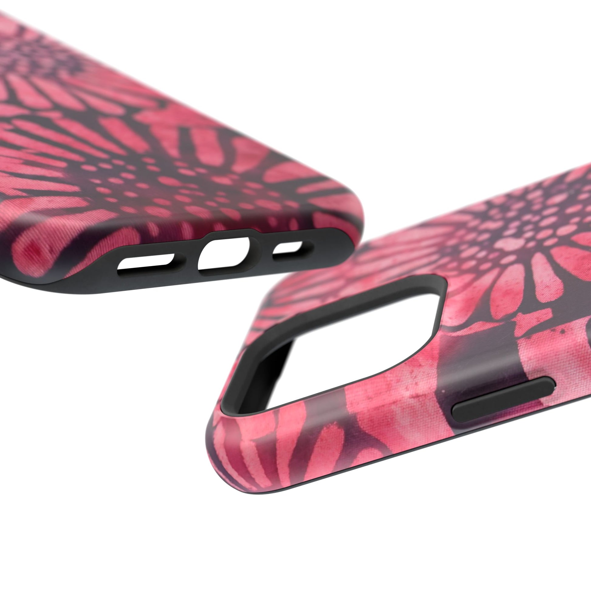 Floral Magnetic Tough Case for iPhone, Vibrant Flower Design, Unique Phone Cover, Trendy Gift for Her, Durable Protection - Dudley’s Doggie Den