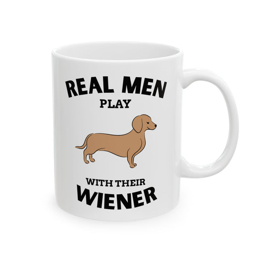 Wiener Play Mug - Ideal Gift for Coffee Lovers - Dudley’s Doggie Den
