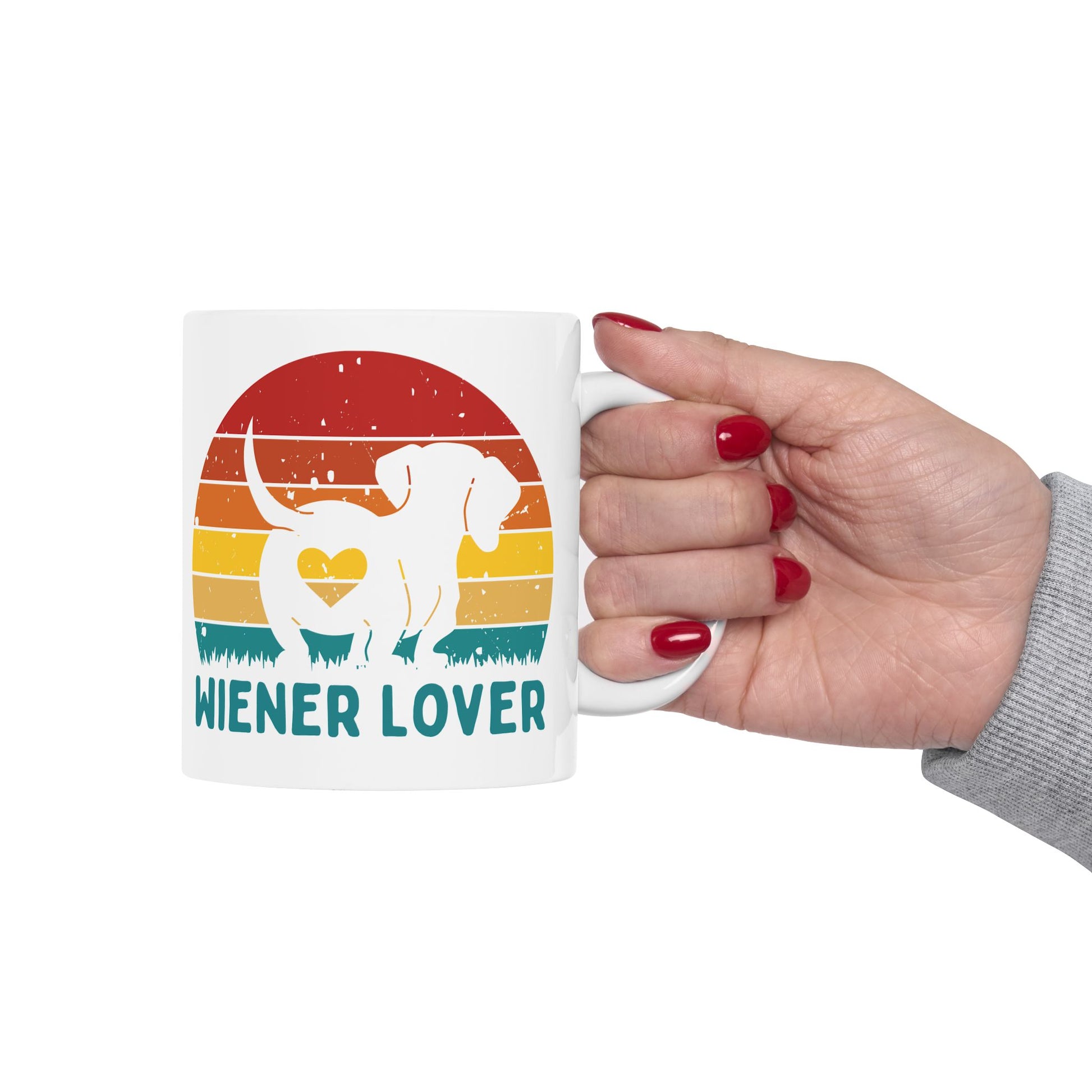 Wiener Lover Dachshund Mug - Dudley’s Doggie Den