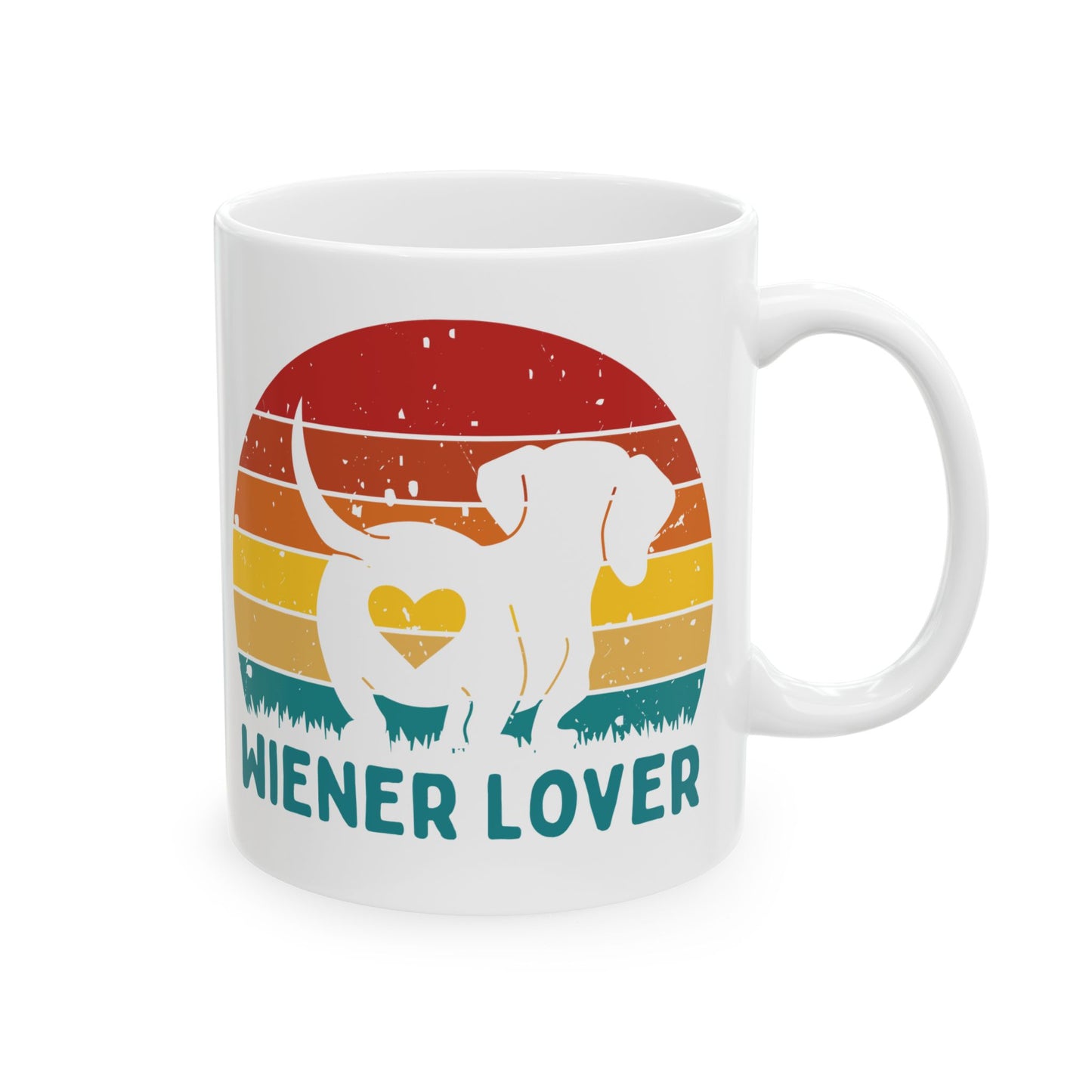 Wiener Lover Dachshund Mug - Dudley’s Doggie Den