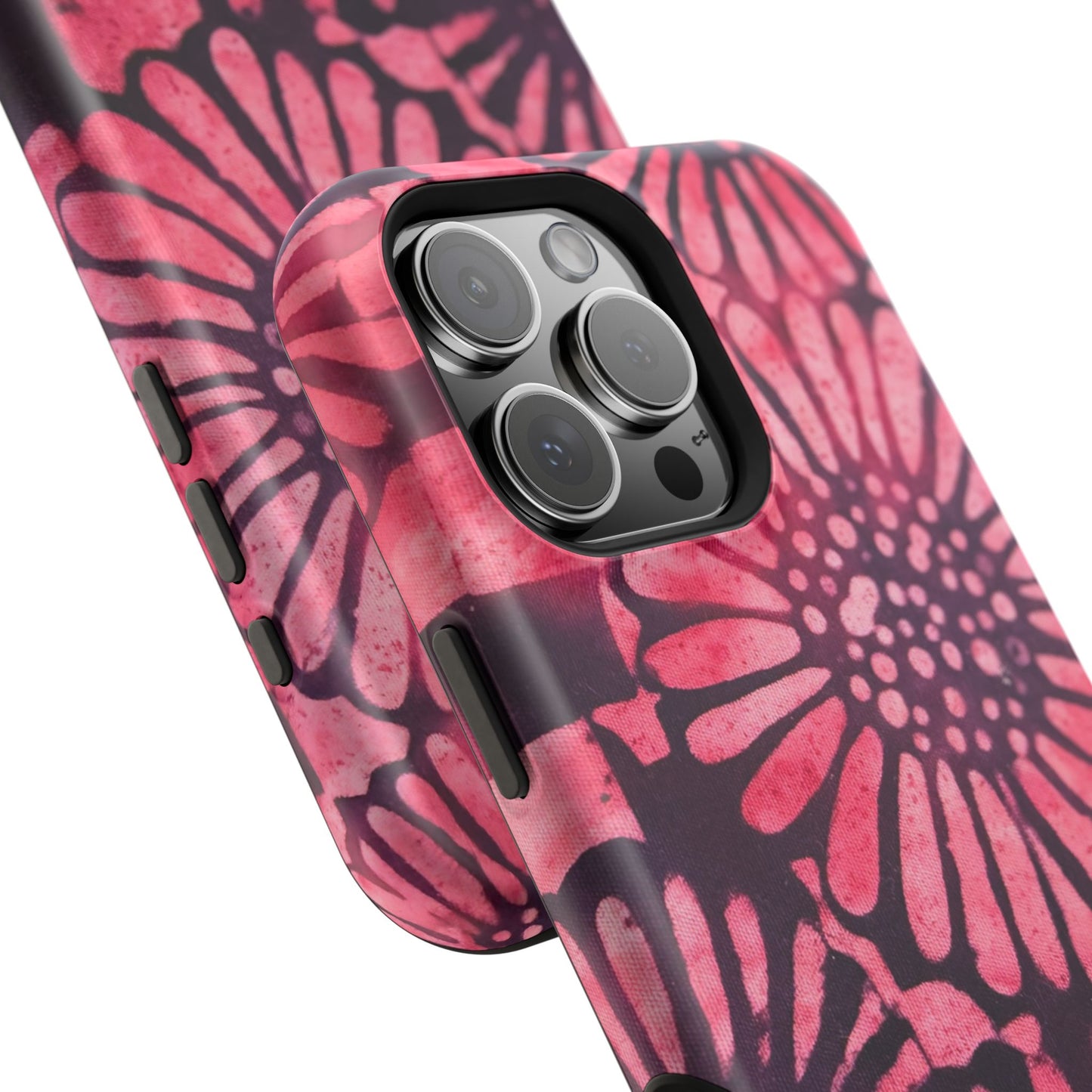 Floral Magnetic Tough Case for iPhone, Vibrant Flower Design, Unique Phone Cover, Trendy Gift for Her, Durable Protection - Dudley’s Doggie Den